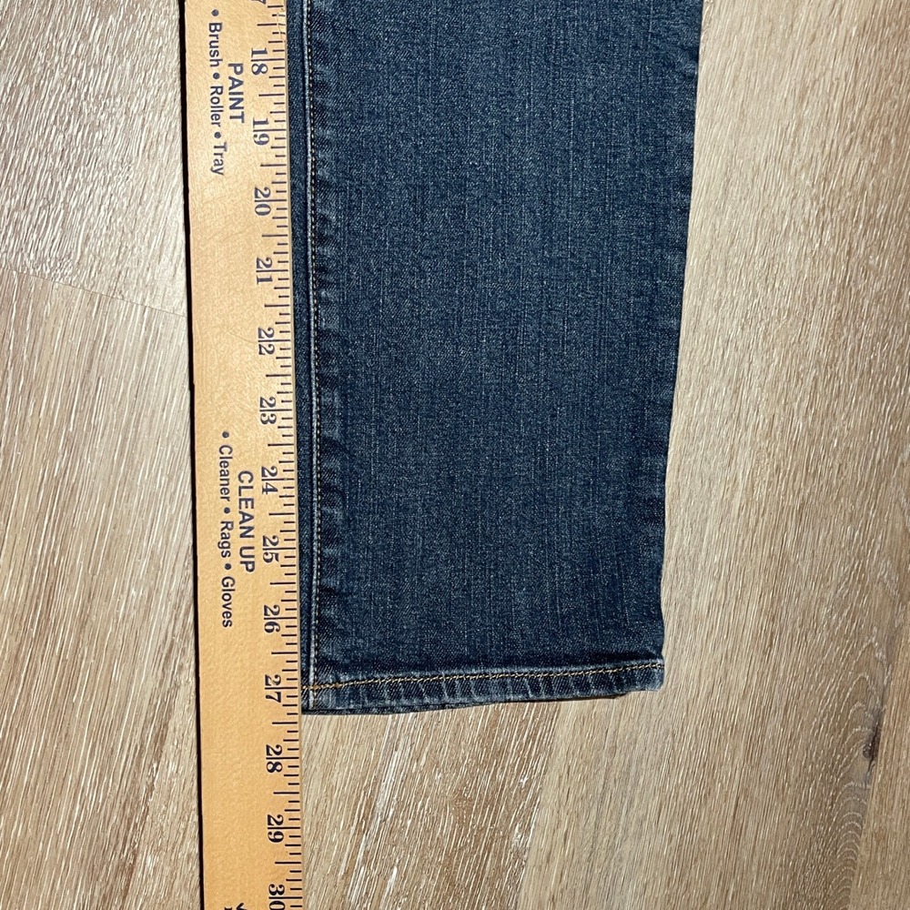 Talbots Curvy Slim Ankle Jeans Women's Size 8/29 Blue Cotton Spandex Stretch EUC - Picture 8 of 9